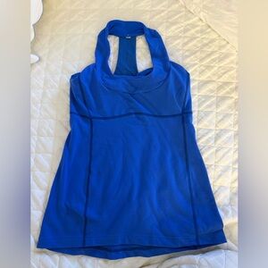 Lululemon scoop neck racerback tank top - Royal Blue Size 8